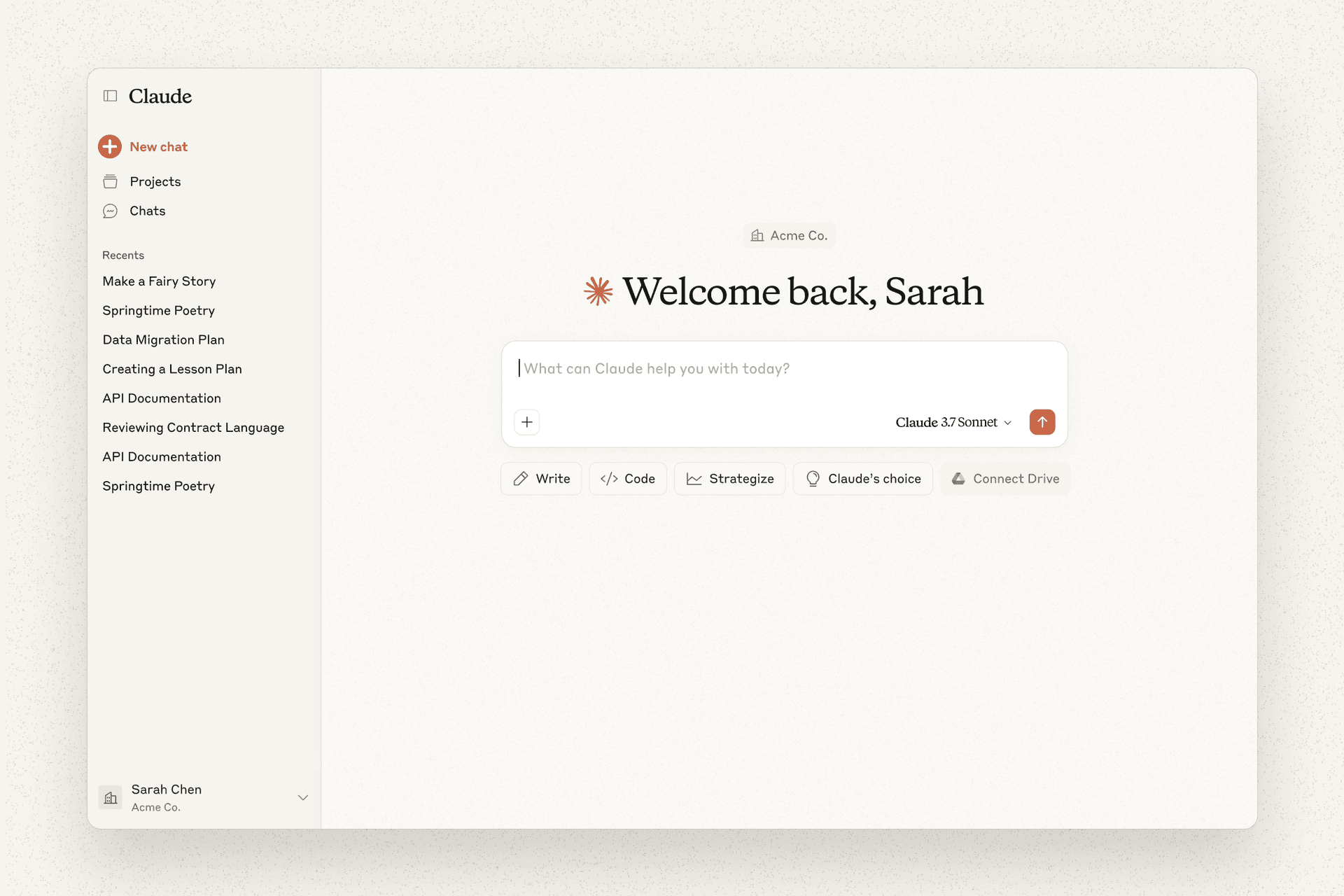 Claude.ai visual refresh