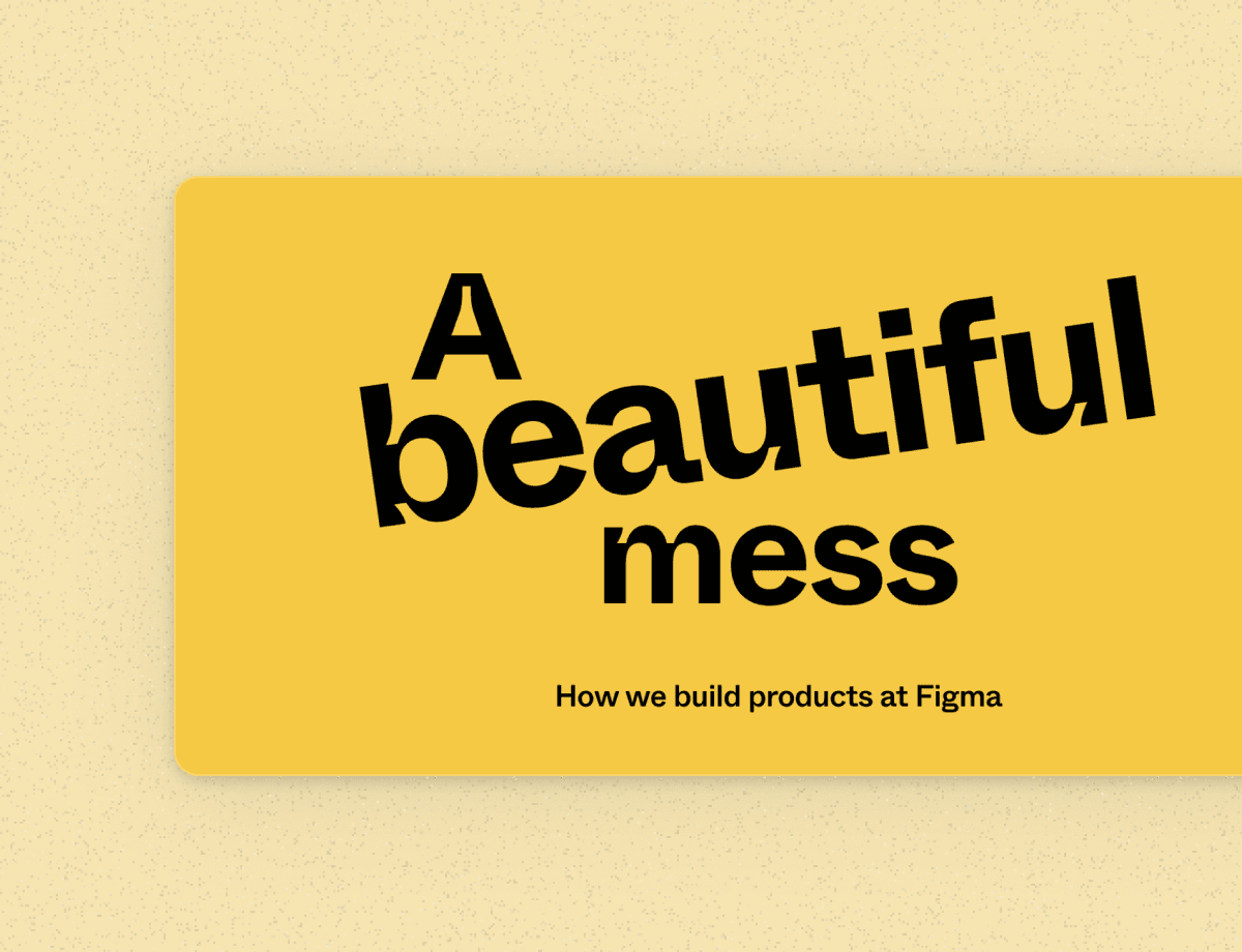 A beautiful mess