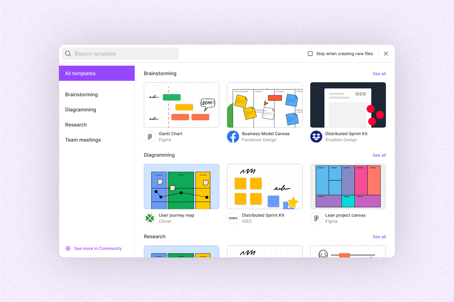 FigJam templates